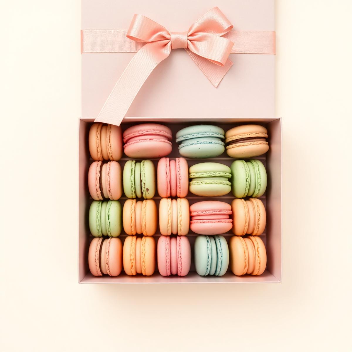 Personalised Macaron Boxes